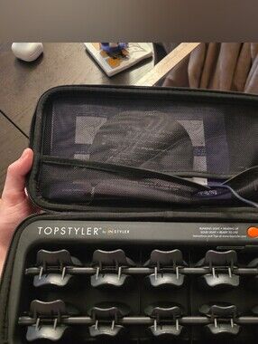 Topstyler by InStyler heated ceramic styling shell system with storage case